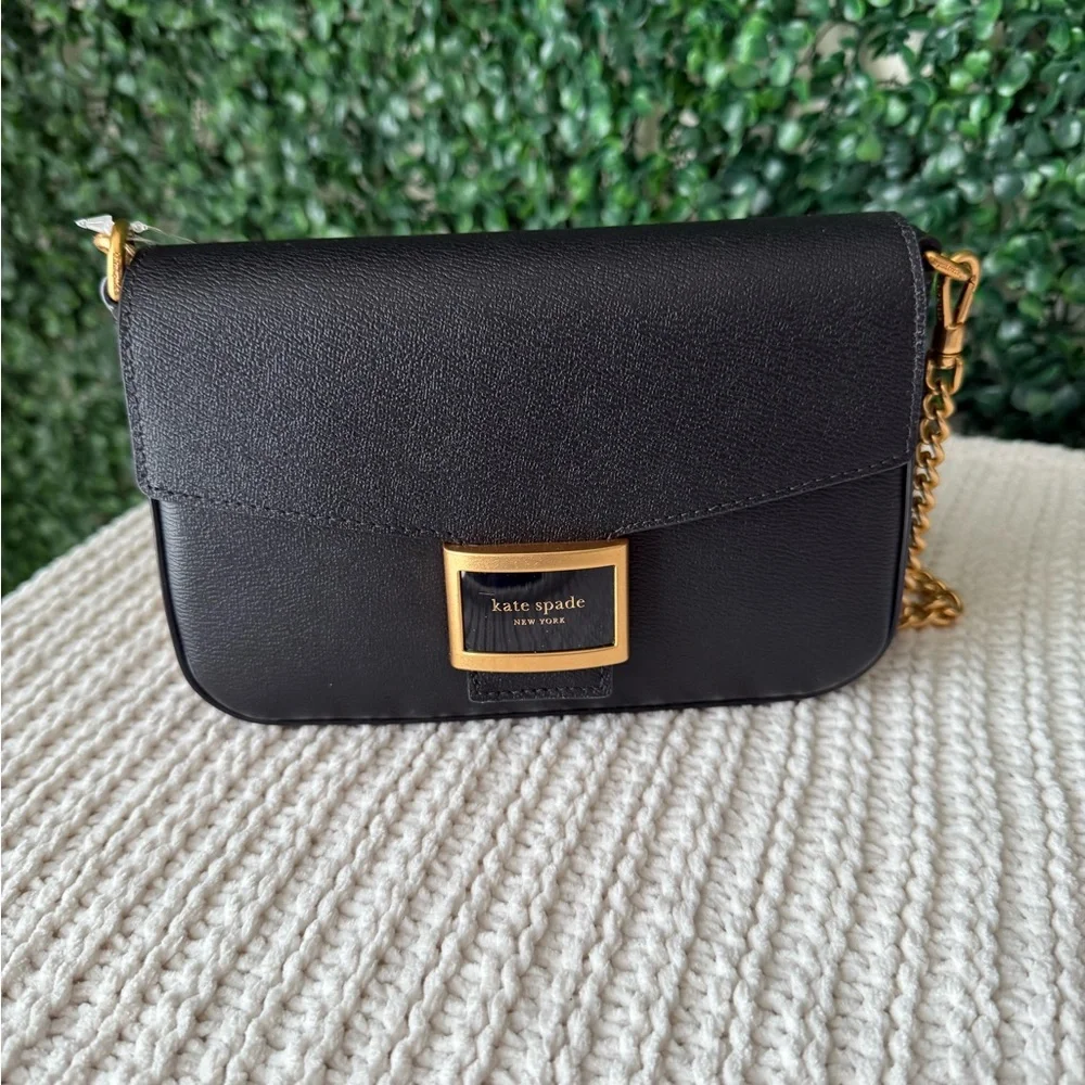 Kate Spade Retail Katy Bag Black Leather NWT